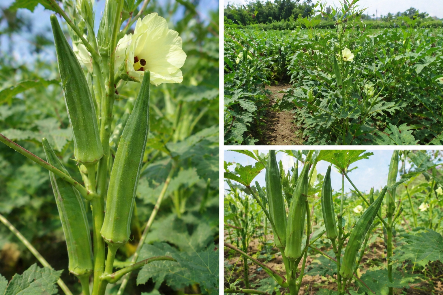 Syngenta Okra Hybrid Seeds OH 2324 (Bhindi) 250GM