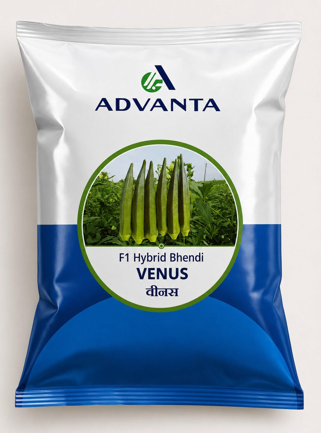 Advanta F1 Hybrid Venus Okra Seeds (Bhindi) Dark Green Colour with Good Shelf Life, High Quality