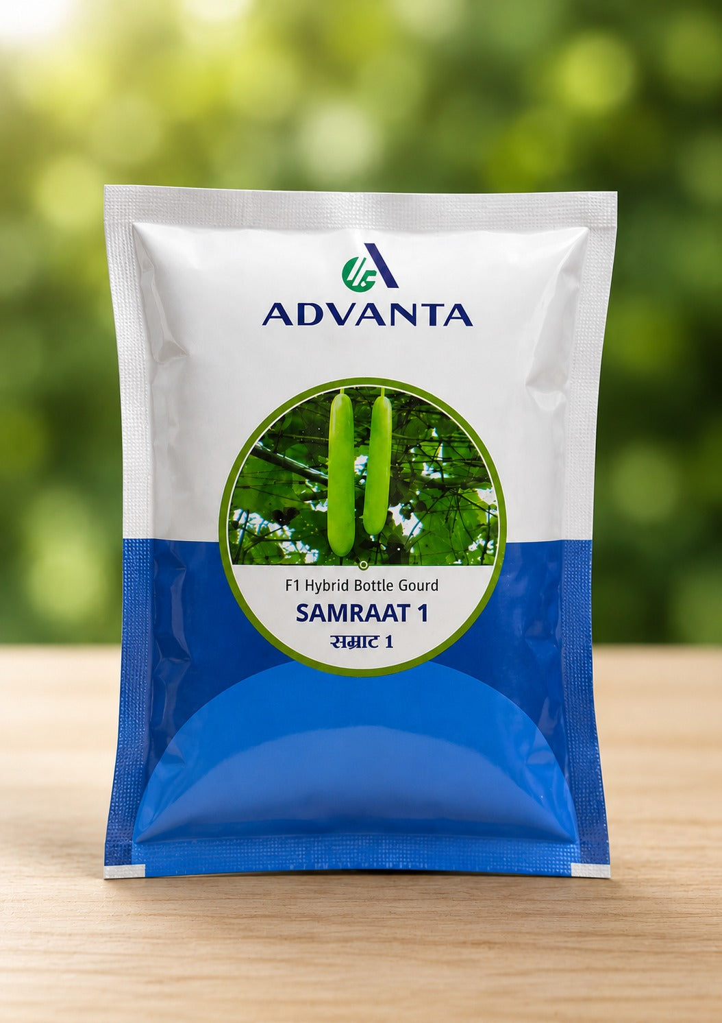 Advanta F1 Hybrid Bottle Gourd samraat-1 ( loki,kaddu) Vegetable Seeds