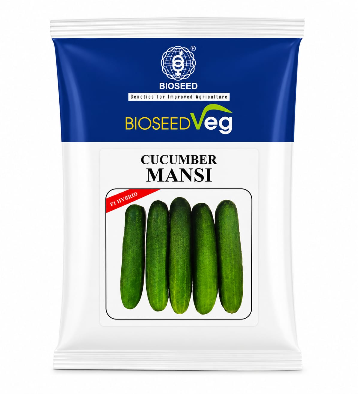 Bioseeds F1 Hybrid Mansi Cucumber Seeds (kheera) for outdoor