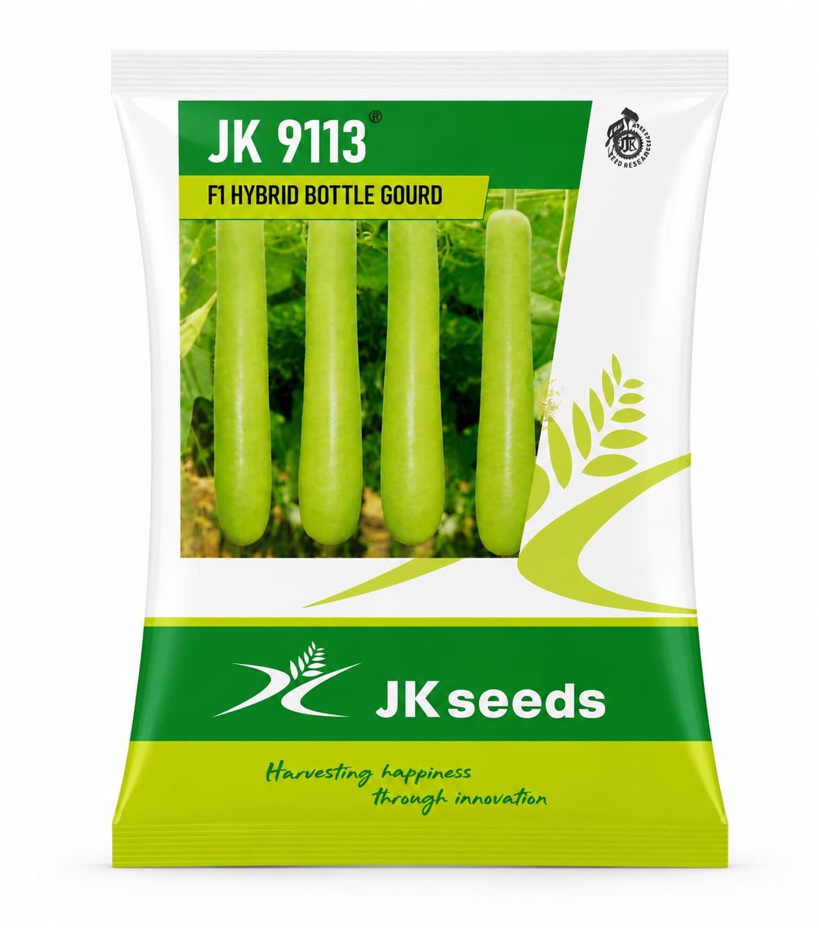JK F1 Hybrid 9113 Bottle Gourd Seeds (loki) for outdoor, gardening, kitchen