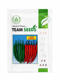 Team Seeds F1 Hybrid Shakti Chilly (Mirch) Seeds for outdoor