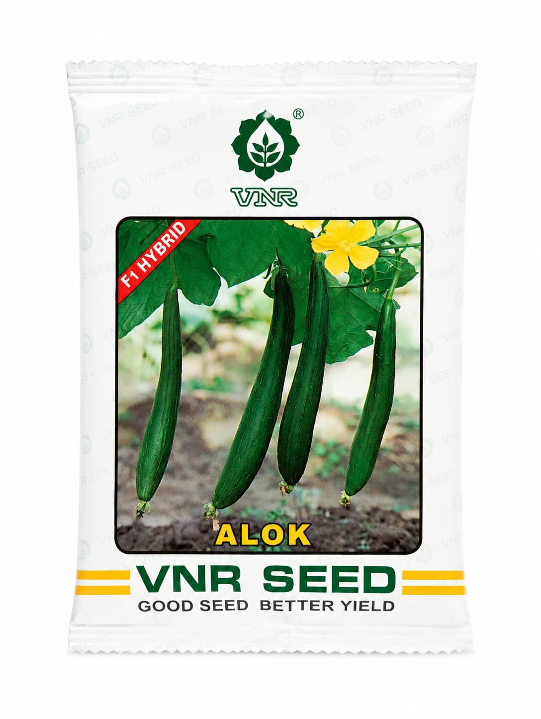 VNR Sponge Gourd Alok F1 Hybrid Seeds (Tori) Gilki ke Beej, Very High Yielding, Best In Germination