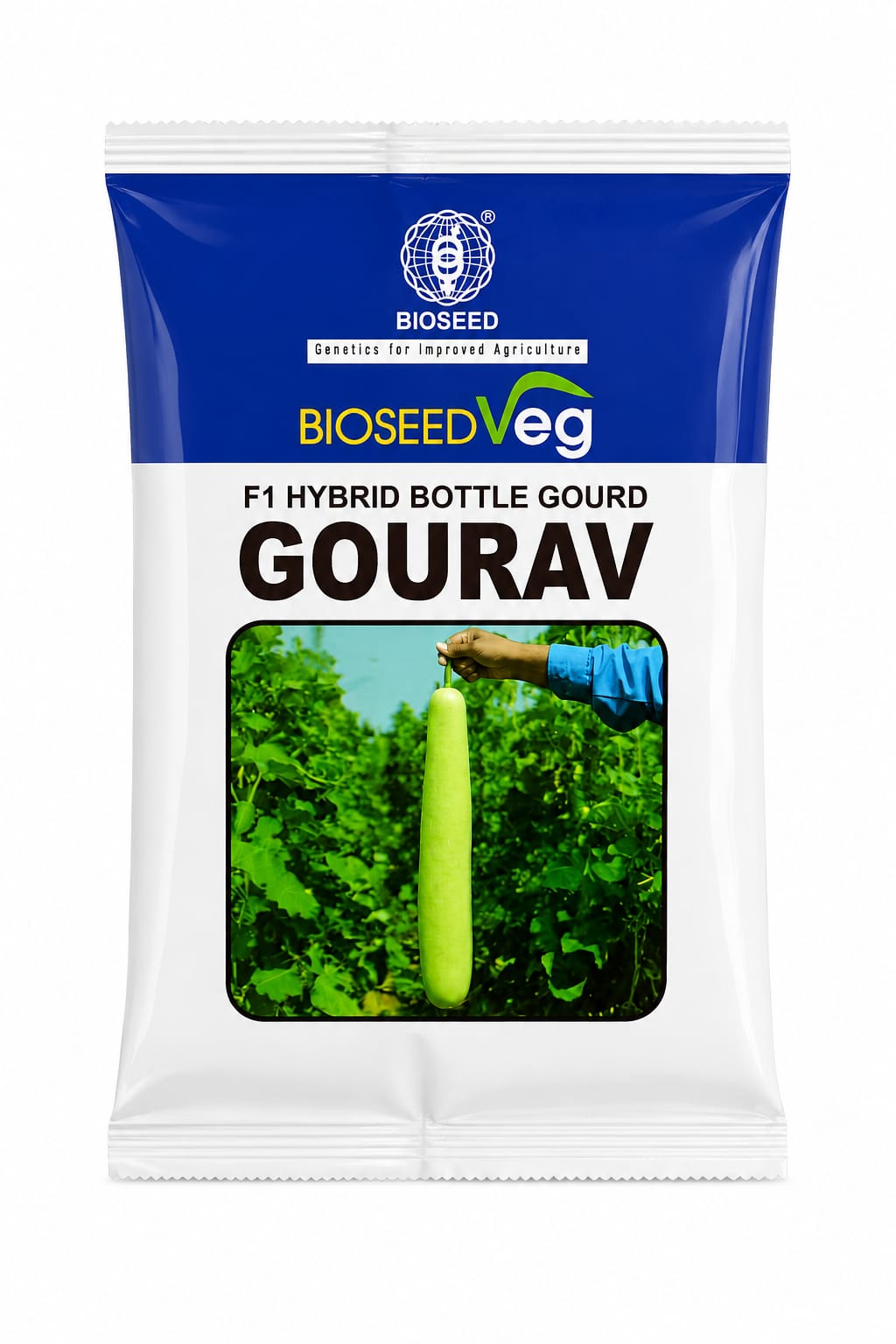 Bioseeds F1 Hybrid Gourav Bottle Gourd (loki & Kaddu) for outdoor