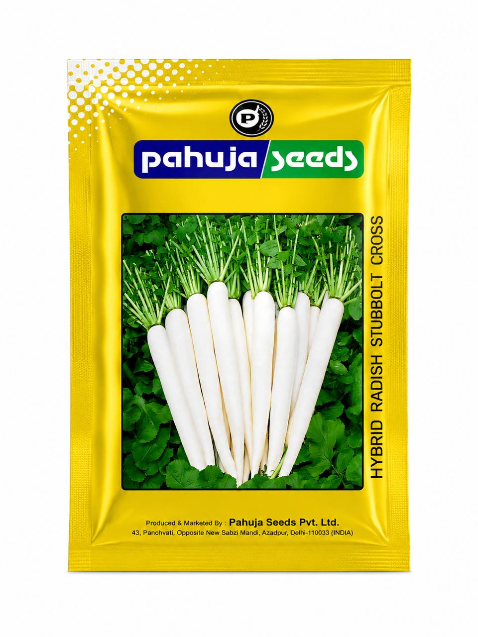 Pahuja F1 Hybrid Slobolt Cross Radish Seeds